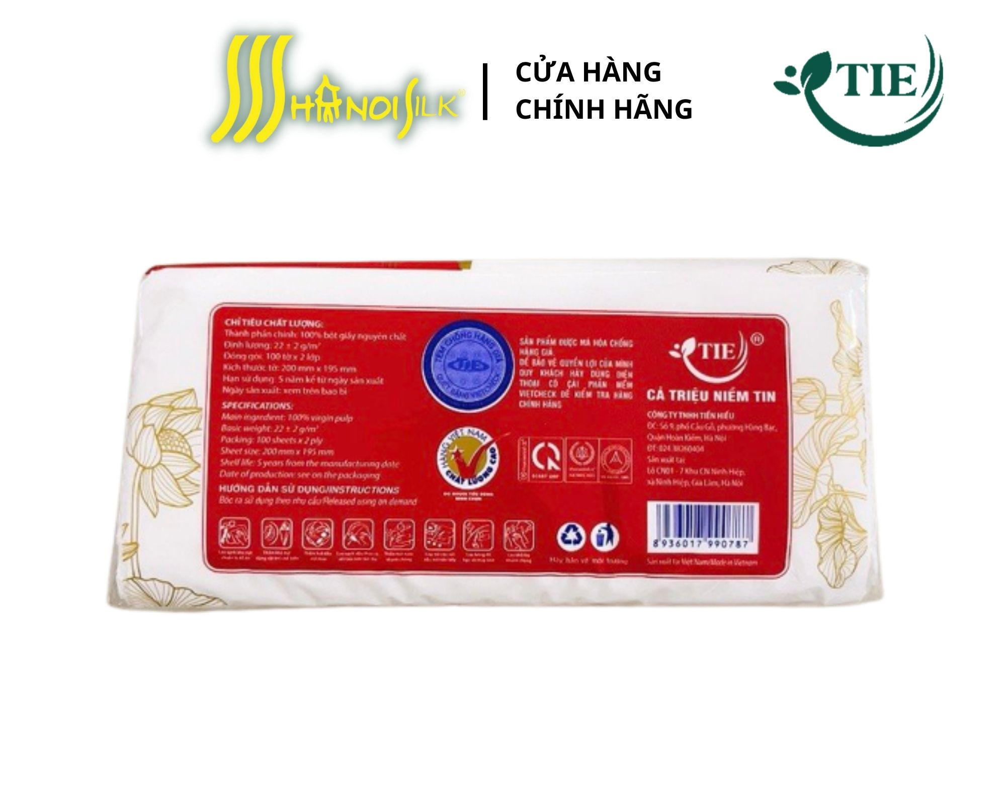 Combo 4 Giấy bếp đa năng Fairy 100 tờ x 2 lớp