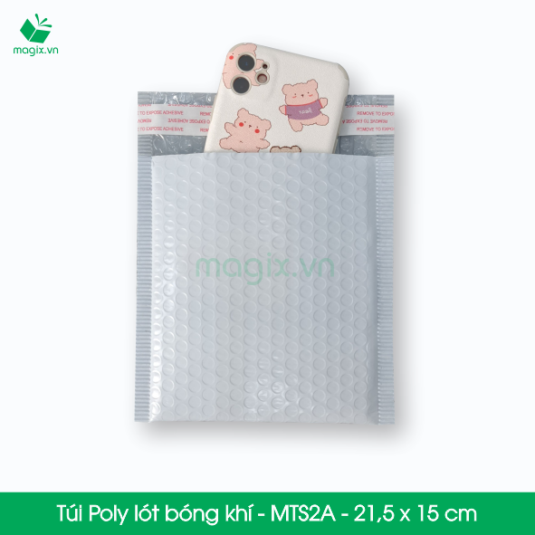 MTS2A - 21.5x15 cm - 25 Túi chống sốc bọc bóng khí