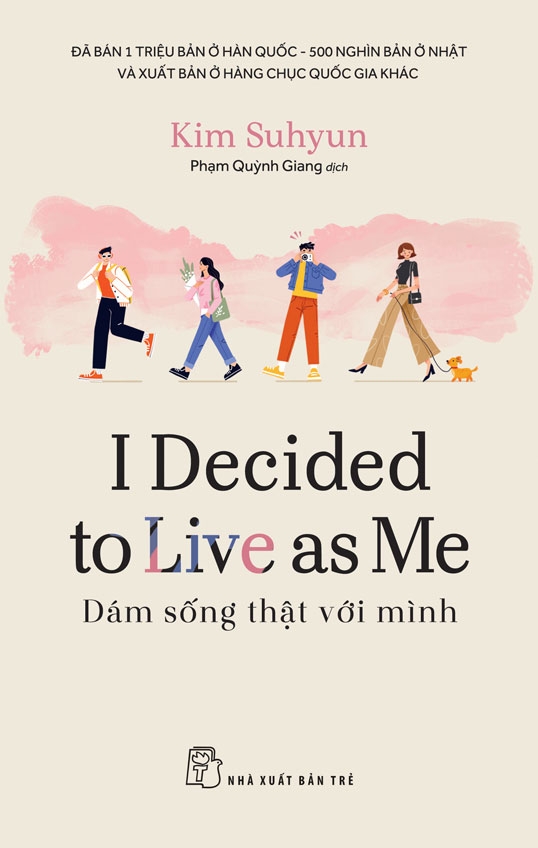 Sách - I decided to live as me - Dám sống thật với mình