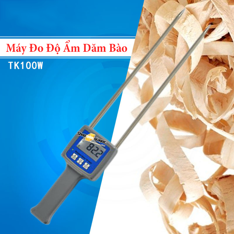 Máy đo độ ẩm mùn cưa TK100W