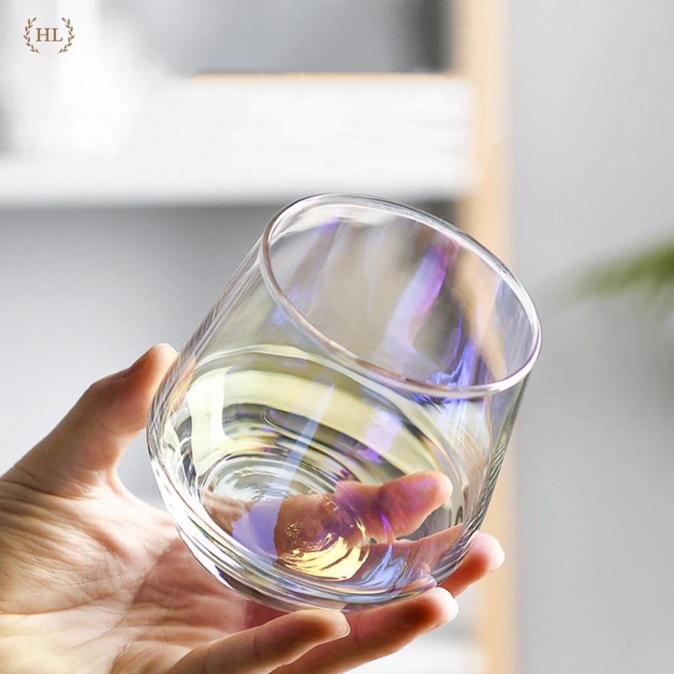 CỐC chất thủy tinh UỐNG RƯỢU MẠNH 400ML | LY BOROSILICATE 7 MÀU CHO MACALLAN CHIVAS , vật thông minh, tiện