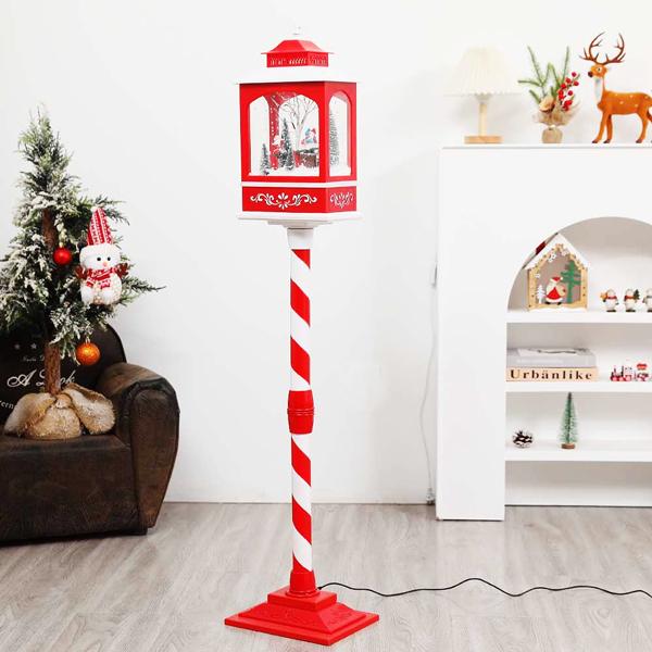 Đèn Trang Trí Giáng Sinh Có Nhạc - 124 x 25.5 x 17 cm - WanLongDa LBF22-7