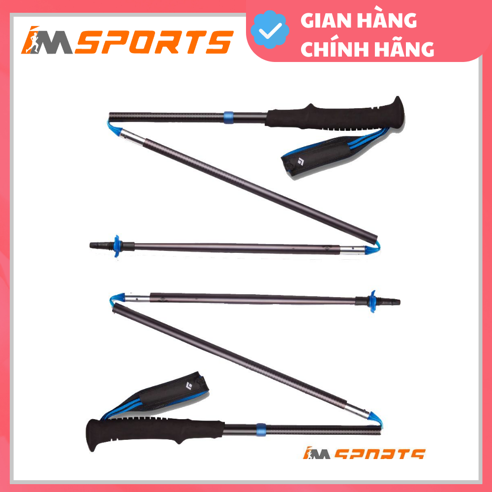 GẬY CHẠY TRAIL, CHẠY TREKKING BLACK DIAMOND DISTANCE ALUMINUM FLZ TREKKING POLES