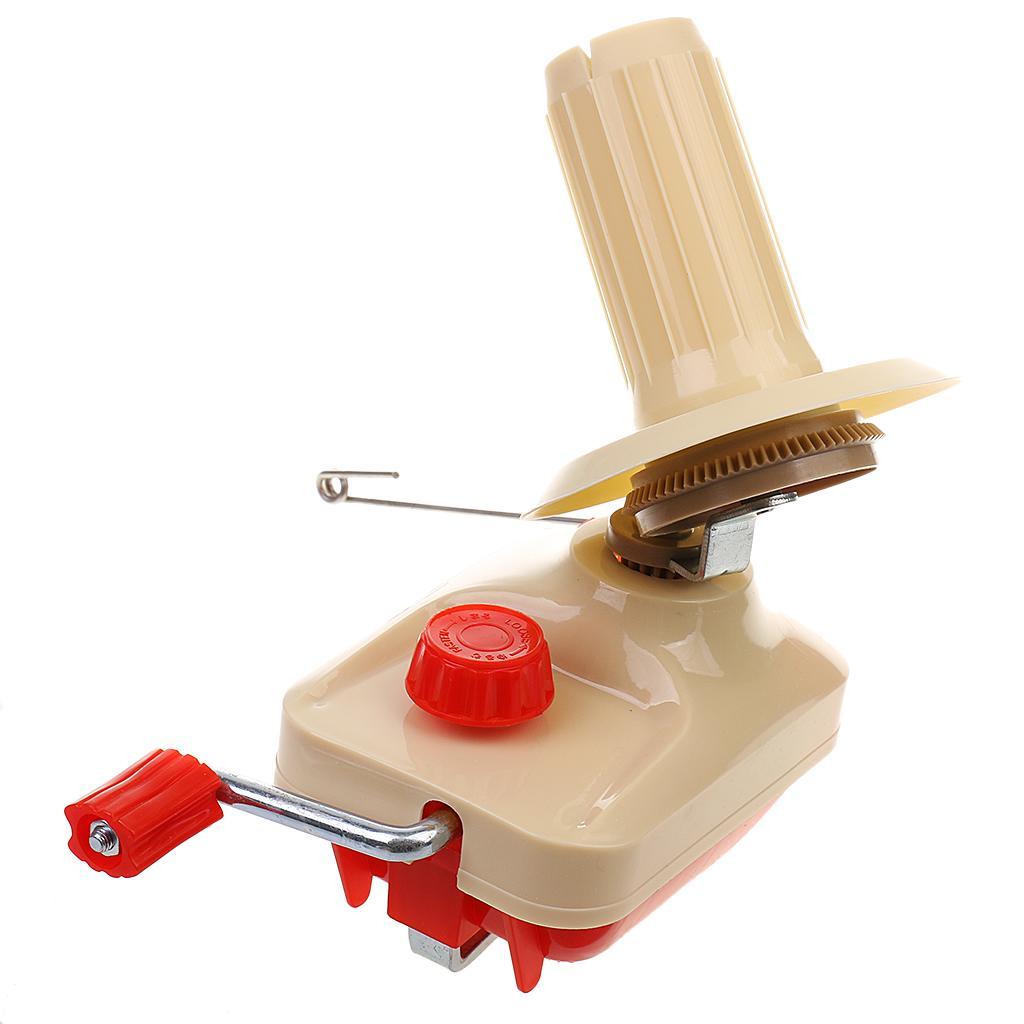 2 Pieces/Set Umbrella Swift Yarn Winder Hand Operated Ball Winder Bobbin Winder Holder Knitting Tool