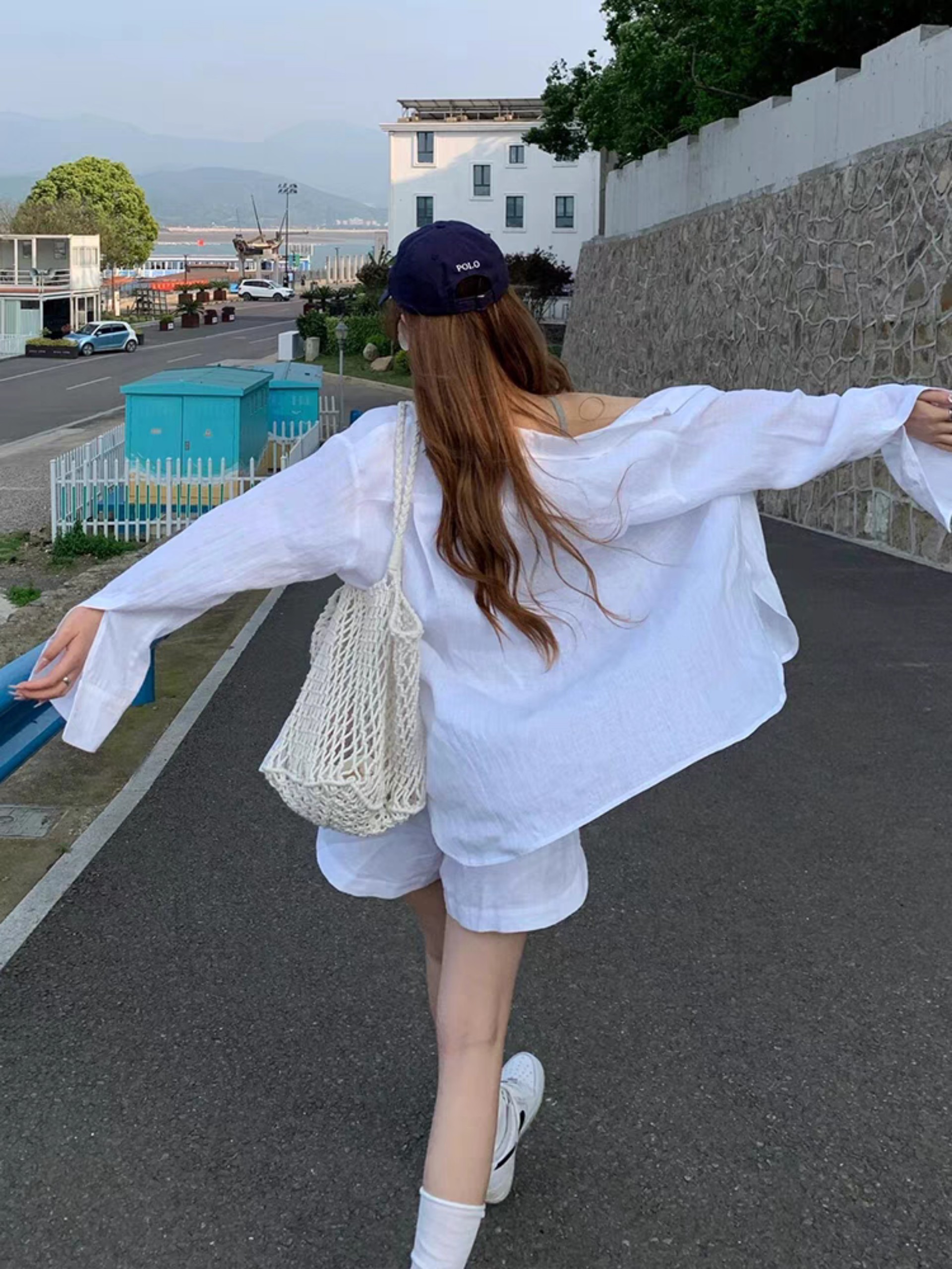 Bộ áo sơ mi và quần đùi nữ, set đồ nữ tiểu thư sang chảnh, thiết kế đi chơi đi dạo chất LINEN Bv05