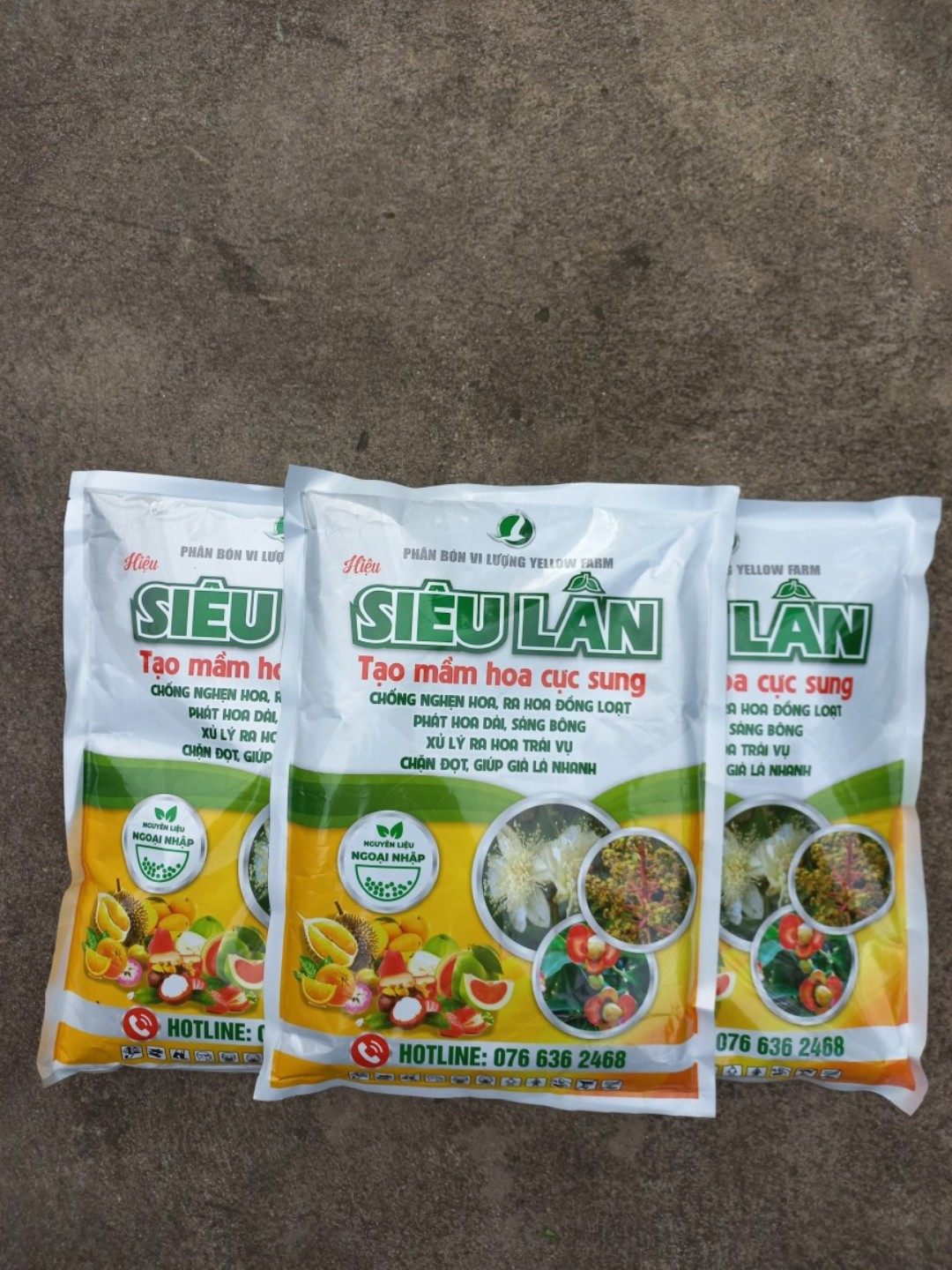 PHÂN BÓN TẠO MẦM HOA CỰC MẠNH - CHUYÊN DÙNG CHO CÂY ĂN TRÁI, HOA KIỂNG, RAU MÀU,.. - SIÊU LÂN 1KG