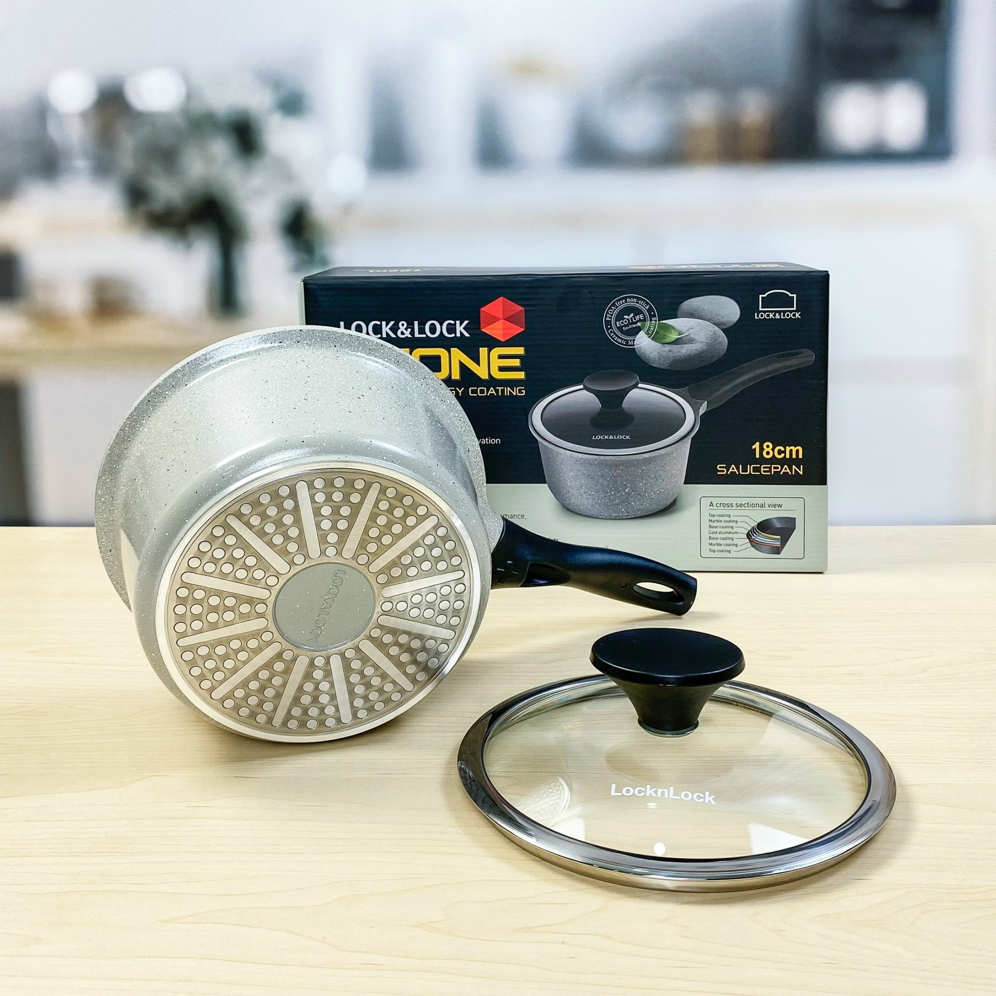 Quánh Đá Stone 7 Lớp Cao Cấp 18cm LCA6181D