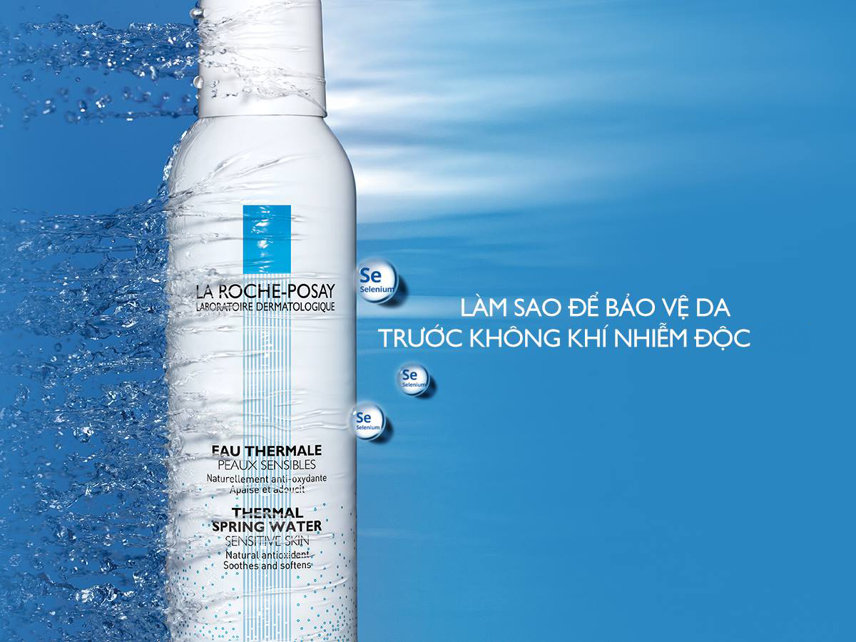 Xịt Khoáng Làm Dịu Và Bảo Vệ Da La Roche-Posay Thermal Spring Water (150ml)  - TẶNG MÓC KHÓA