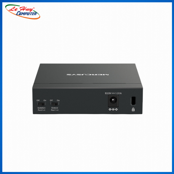 Switch PoE MERCUSYS MS105GP  (5 port 1000Mbps với 4 Port Poe) - Hàng Chính hãng