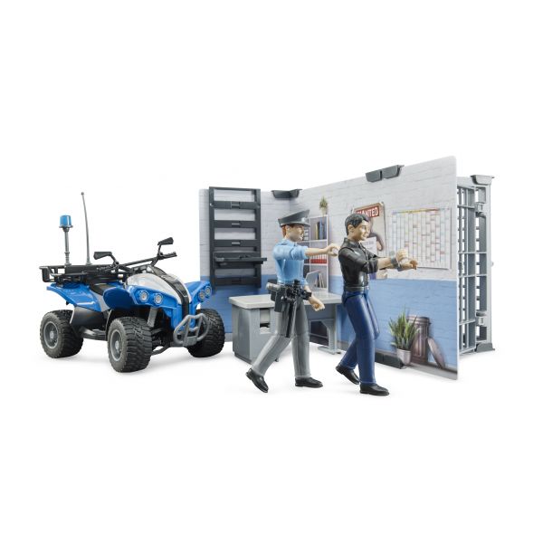 Đồ chơi mô hình BRUDER Đồn cảnh sát BRU62730