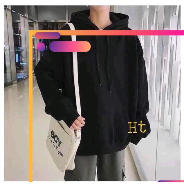 Áo hoodie nỉ trơn baisic HT12