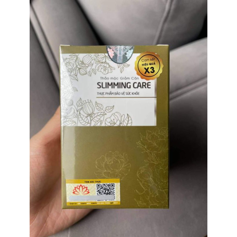 Ba Hộp Thảo mộc hỗ trợ giảm cân Slimming Care X3 Tặng Kèm Kem Tan Mỡ Slimming Day Collagen