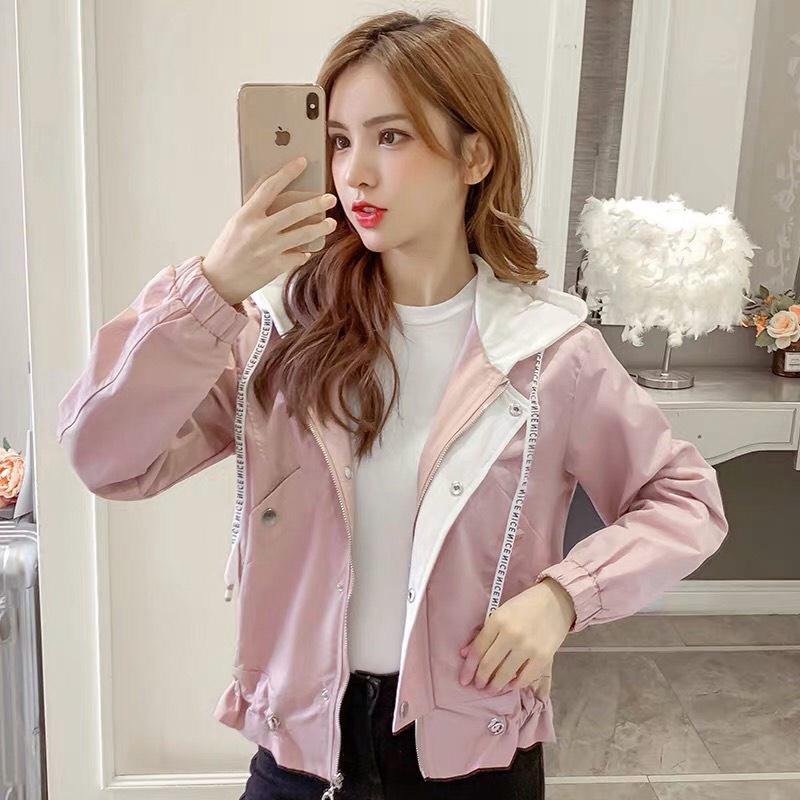 áo khoác kaki nữ 2 lớp thiết kế siêu phá cách hàn hot cực hot