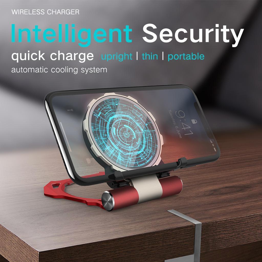 Fast Charging Stand Pad Qi Universal Charger for