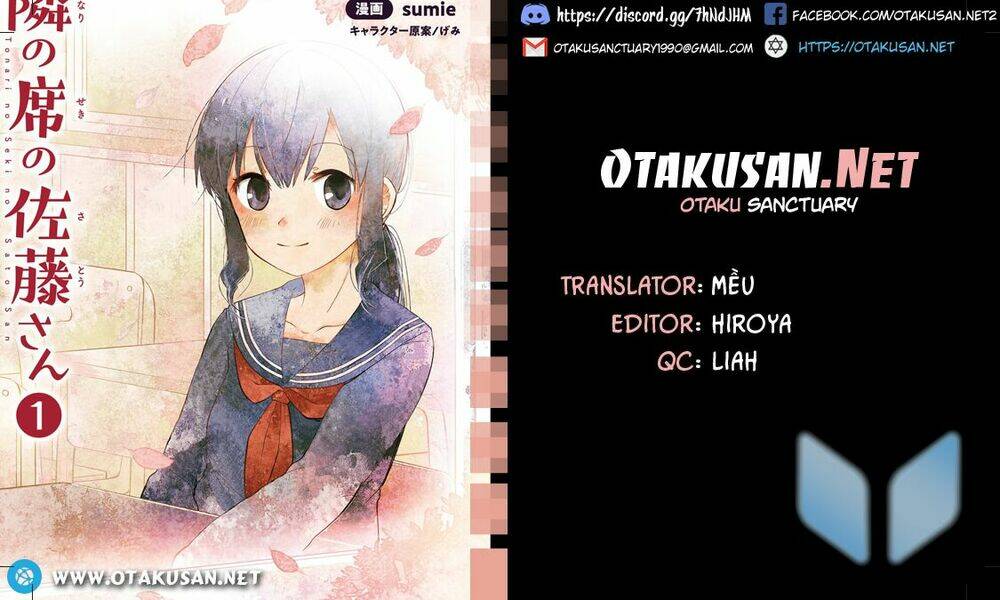 tonari no seki no satou-san chapter 1 1