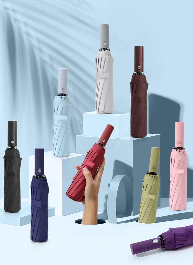 Ô Dù 12 Nan Tự Động Đóng Mở Tiện Lợi Chống Tia UV