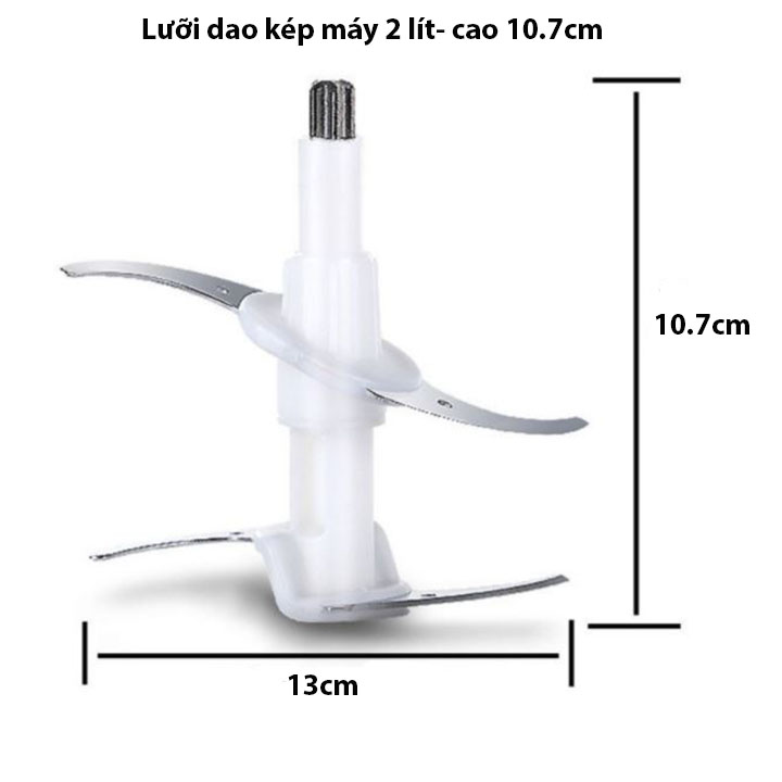 Lưỡi dao kép Thay Thế- Phụ kiện Lưỡi dao máy xay thịt 2 lít-3 lít