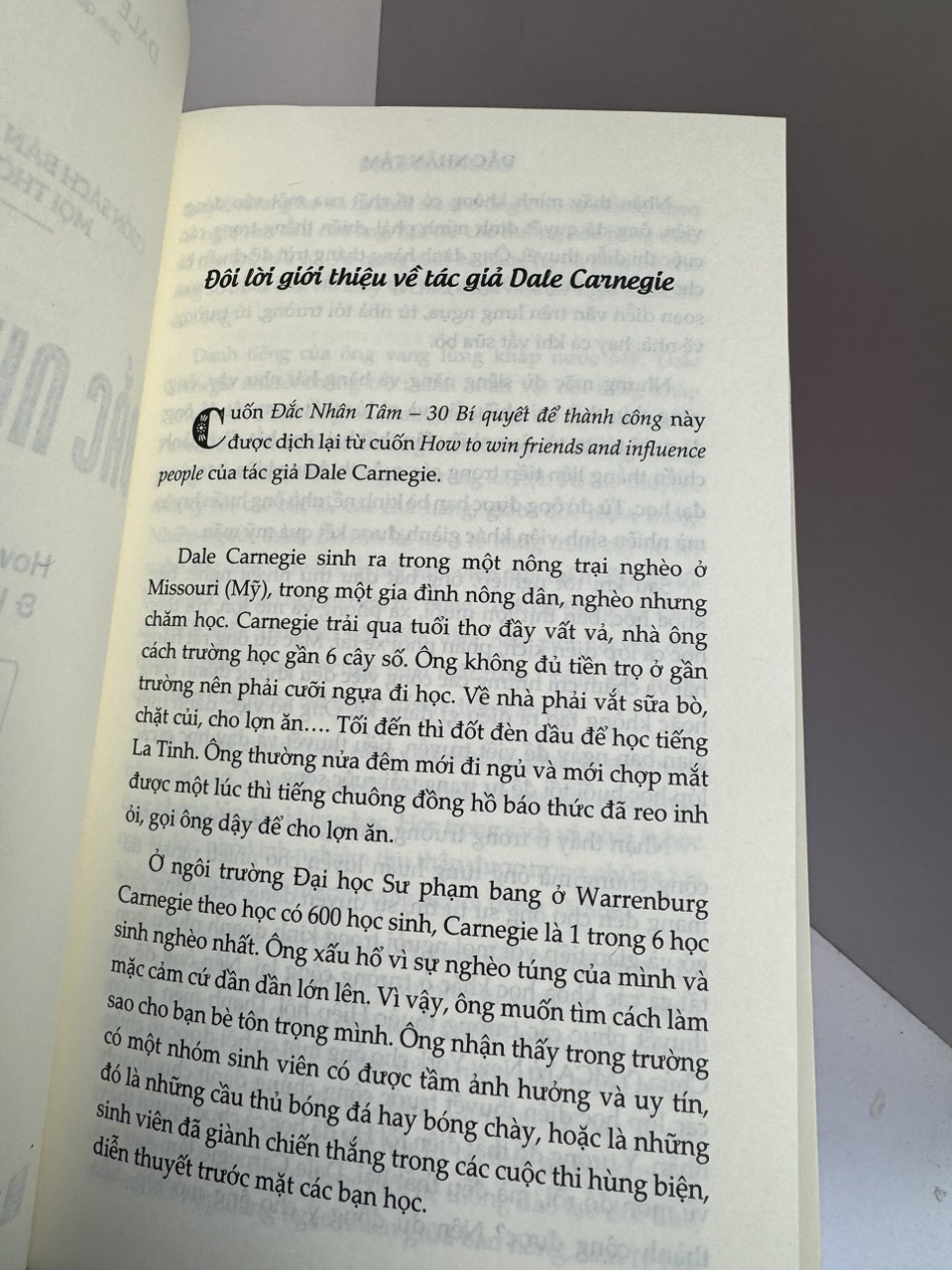ĐẮC NHÂN TÂM - Dale Carnegie - Quyết Trần dịch - Minh Quang Books