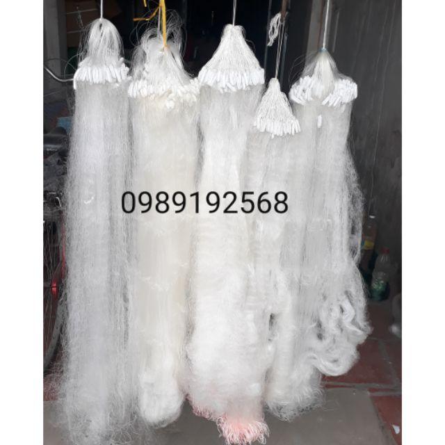 Lưới đánh cá 3 lớp then 1,5 cao 80 cm dài 75m bắt cá rô ,diếc và các loại cá to tương tự khác