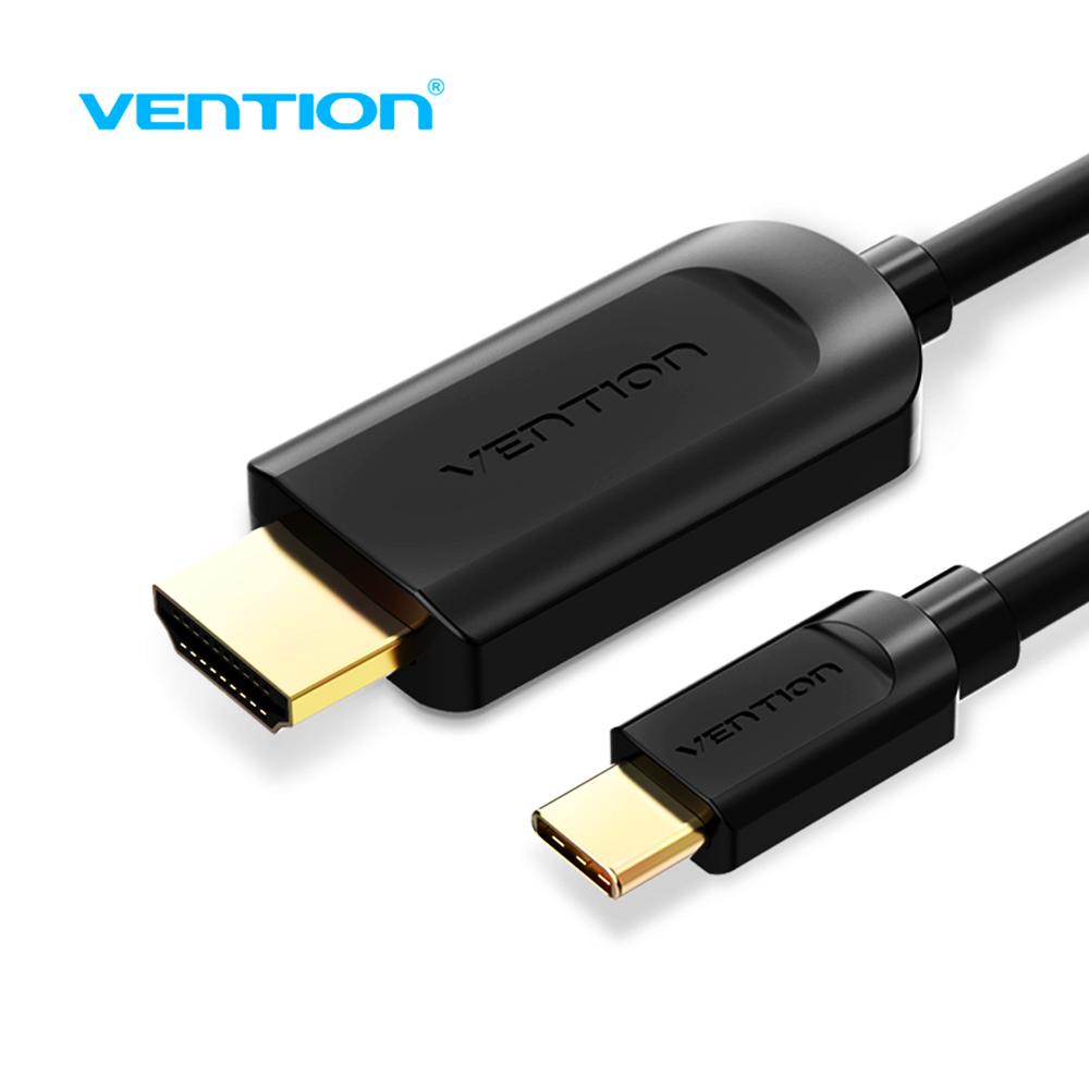 Cáp chuyển đổi Type-C sang HDMI Video 4K UHD cho Macbook TV Máy chiếu VENTION