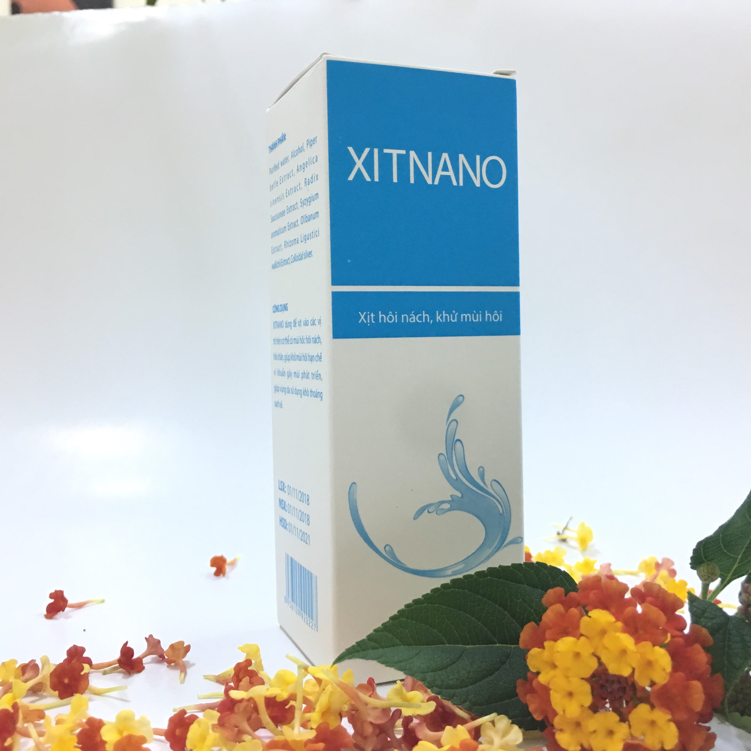 XỊT KHỬ MÙI XITNANO 30ML giúp khử mùi hôi hạn chế vi khuẩn gây mùi phát triển, giúp vùng da sử dụng khô thoáng sạch sẽ. Hàng chính hãng. tặng kèm khăn lau cao cấp