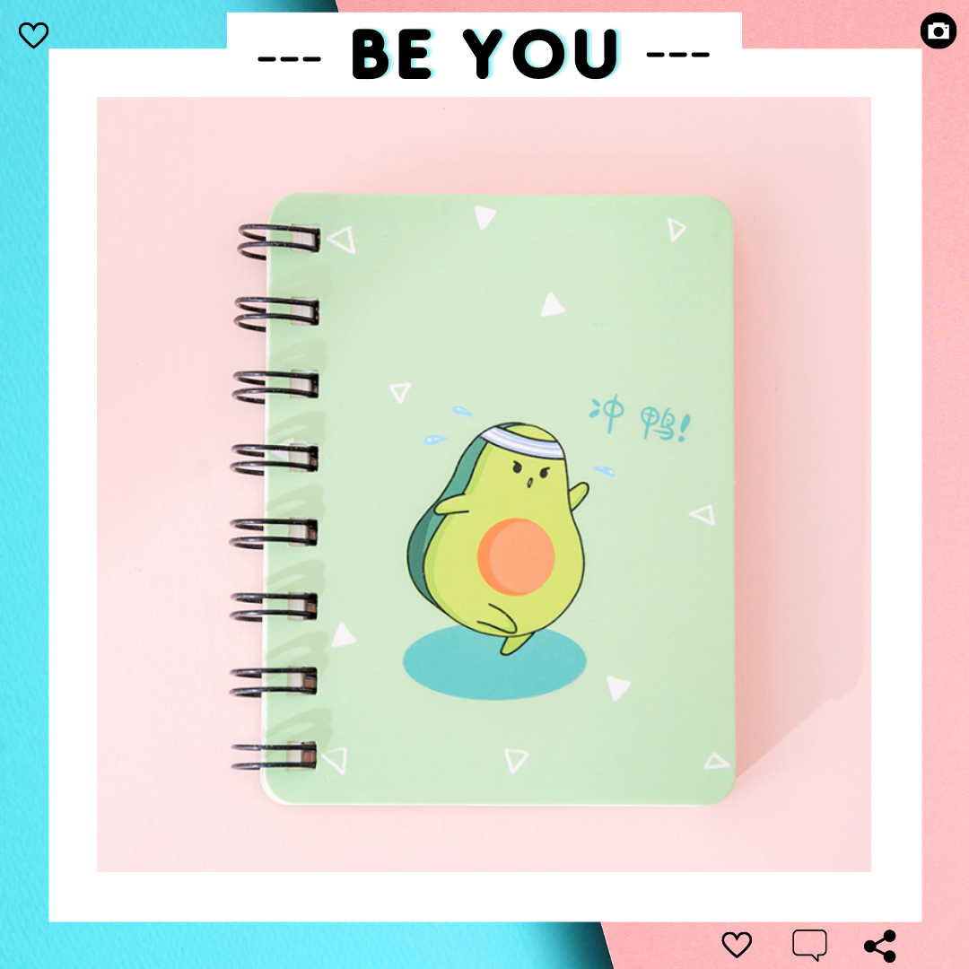 Sổ Tay Mini Hình Quả Bơ Dễ Thương - BEYOU