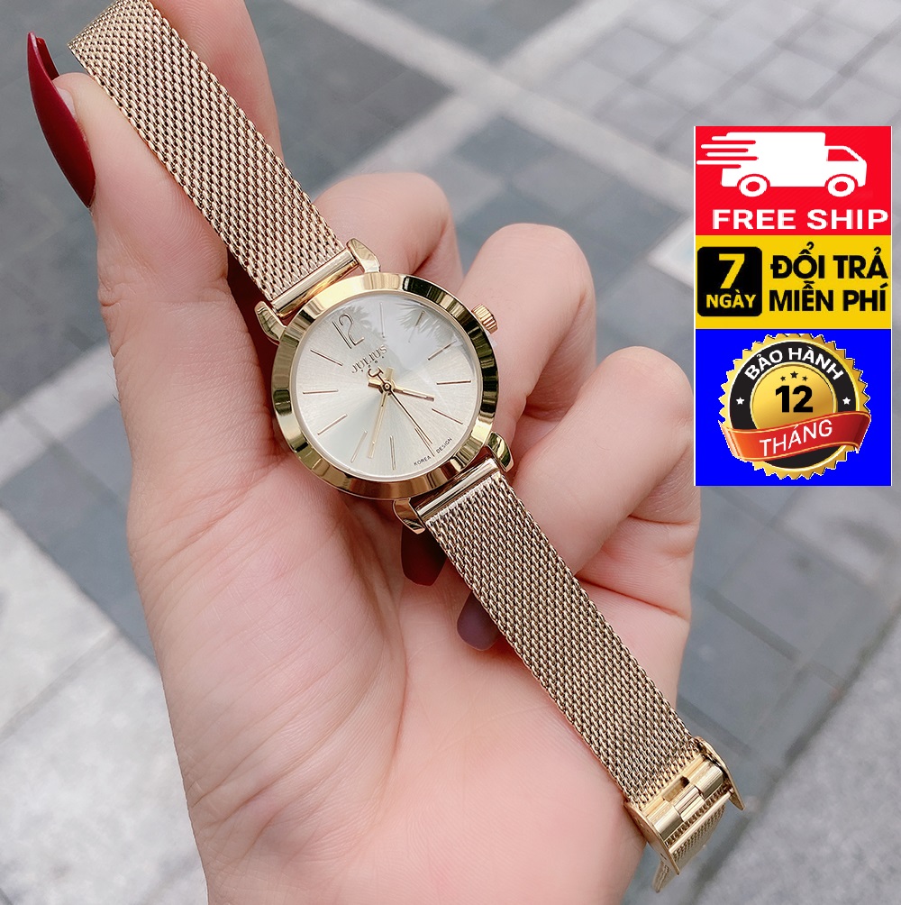 Đồng Hồ Nữ Julius Hàn Quốc JA-732 JU970 Nữ Tính