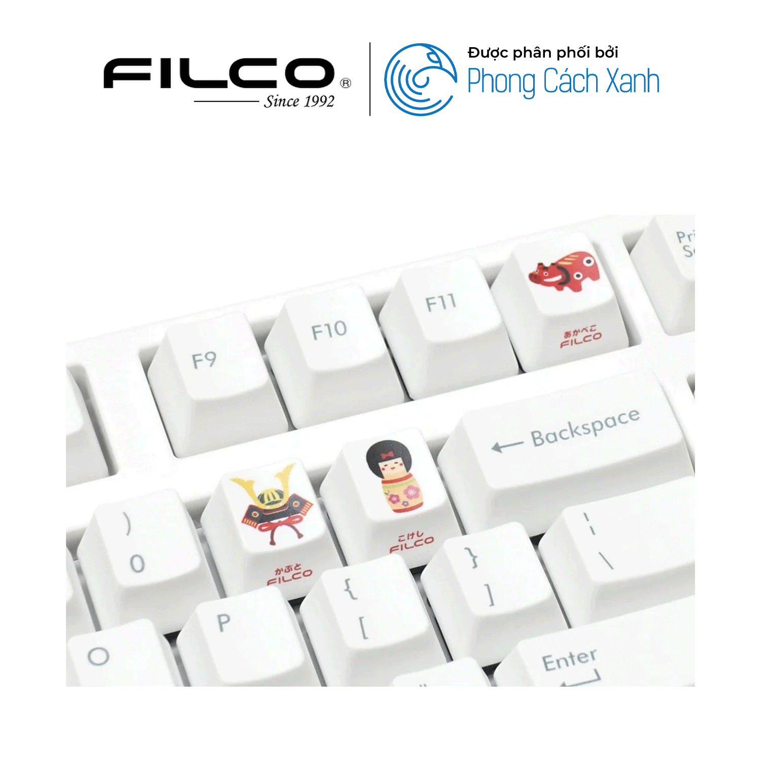 Bộ keycap Filco Lưu Niệm (9 keycap) - Hàng Chính Hãng