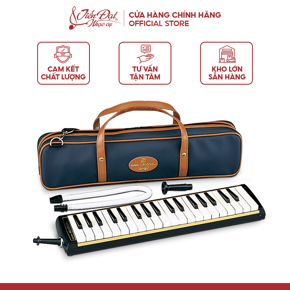 Kèn Melodion/ Pianica/ Melodica Suzuki M-37C, Sản Xuất Tại Nhật Bản - Hàng Chính Hãng