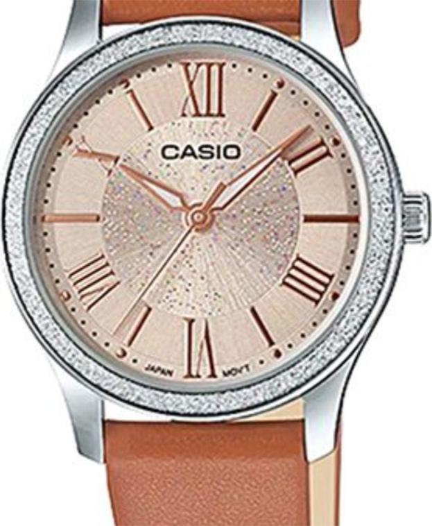 Đông hồ Casio Nữ - dây kim loại - LTP-E164L-9ADF