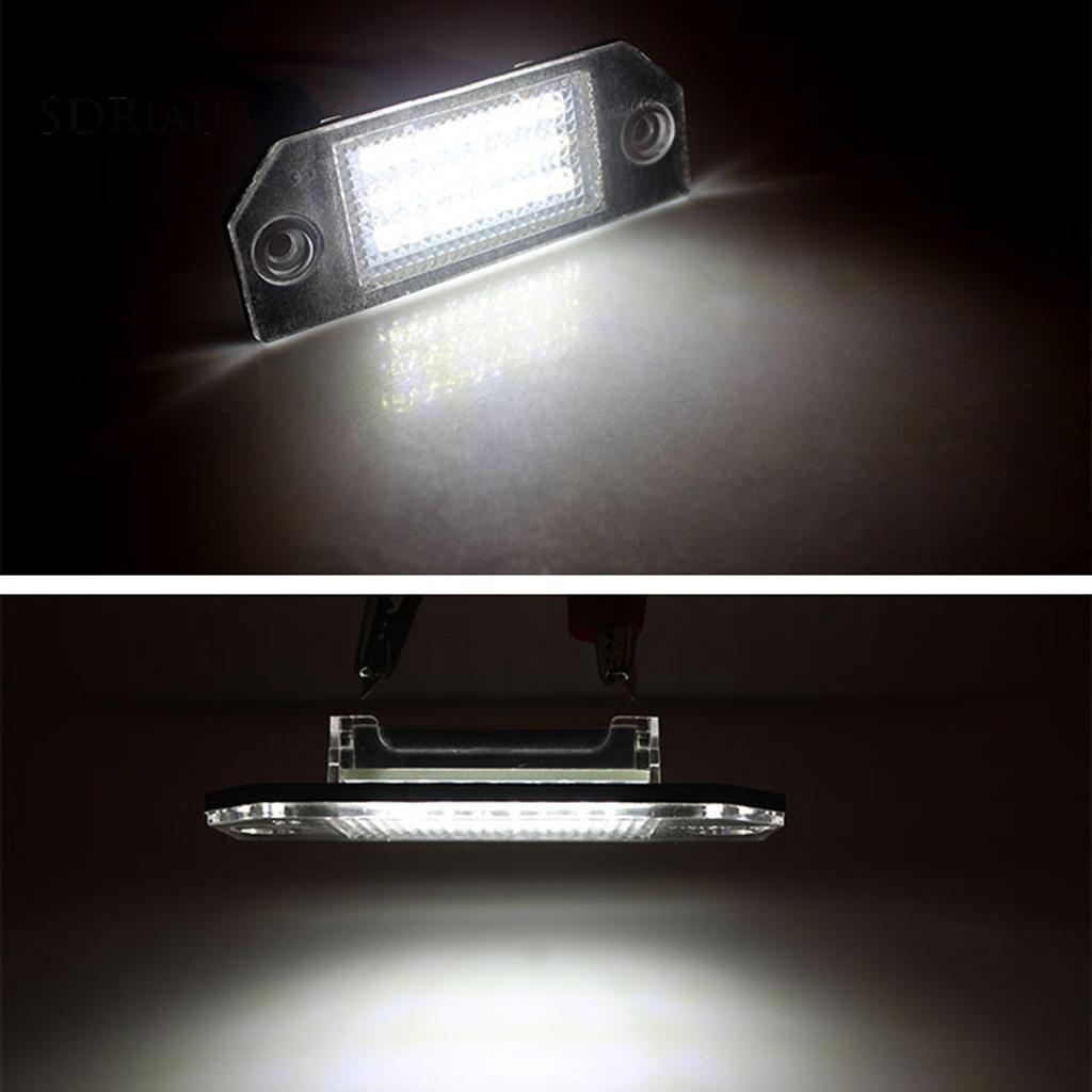 2 Đèn Led 24 Bóng Tiết Kiệm Năng Lượng Cho Biển Số Xe Hơi Ford Focus C-Max Mk2