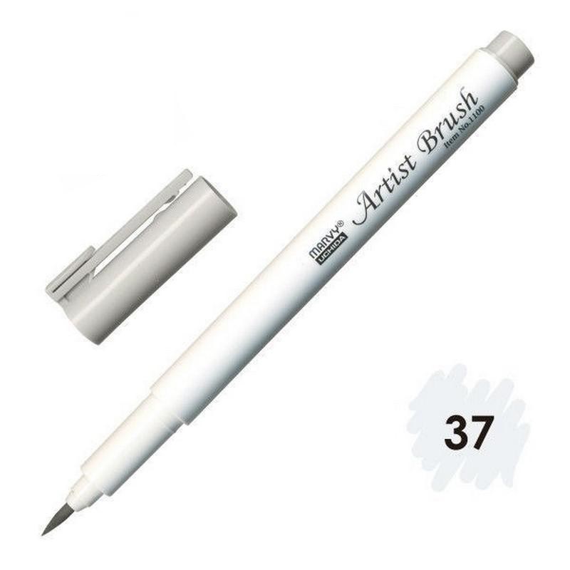 Bút lông đầu cọ viết calligraphy Marvy Artist Brush 1100 - Lt. Cool Grey (37)