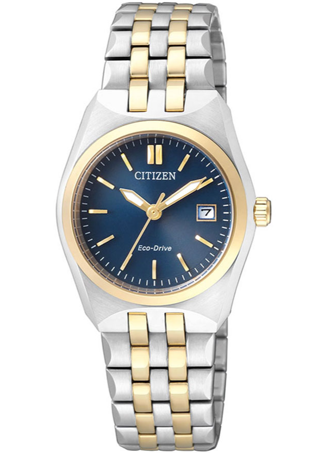 Đồng Hồ Nữ Citizen Dây Thép Không Gỉ EW2294-61L - Mặt Xanh