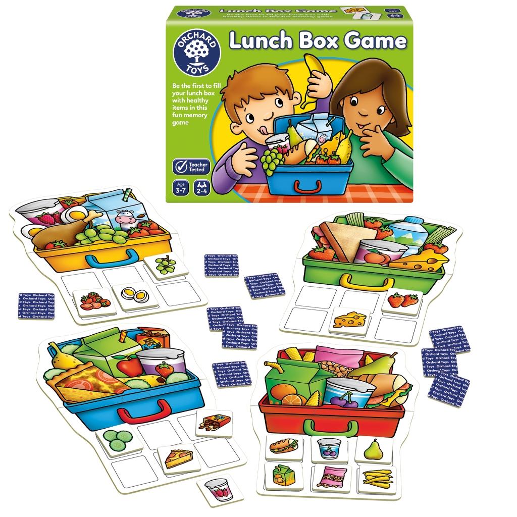 Trò chơi trí tuệ Lunch Box Game - Orchard Toys giúp trẻ phát triển sự phối hợp tay mắt và ghi nhớ