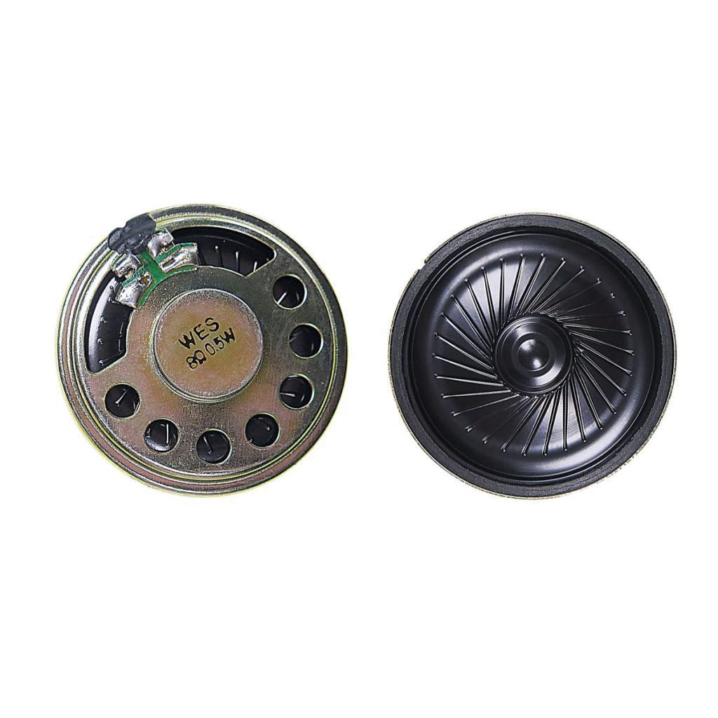 Ultra Thin Micro Speaker 45mm Diameter, 8 Ohms, 0.5W, for Electronic Toys, Mini