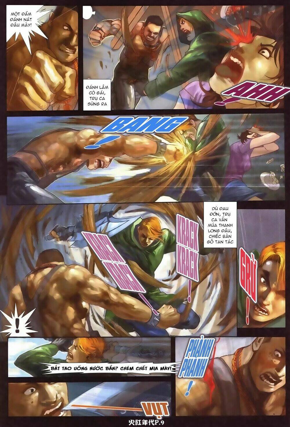 hỏa hồng niên đại hắc cốt đường chapter 77 8