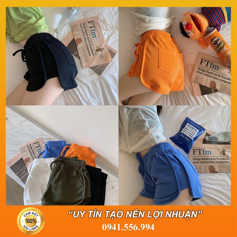 Quần short cotton nữ Quảng Châu siêu xinh