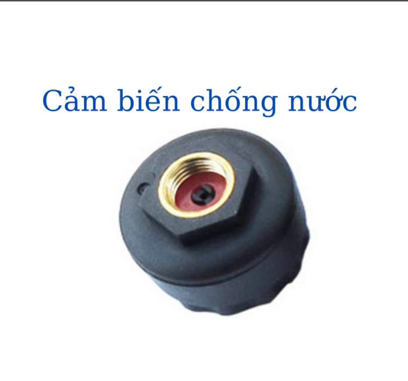 Cảm biến áp suất lốp ô tô TPMS, đo áp suất lốp ô tô hiển thị LCD tự động sạc bằng năng lượng mặt trời