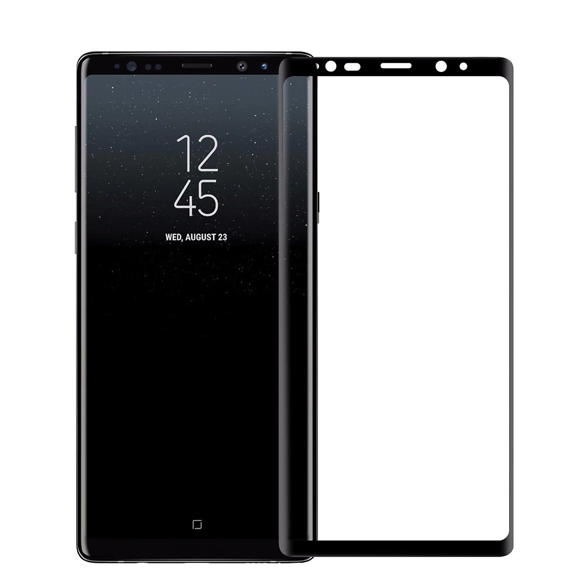 Tấm dán kính cường lực cho Samsung Galaxy Note 9 full màn hình - Hàng chính hãng Nillkin 3D CP+ MAX