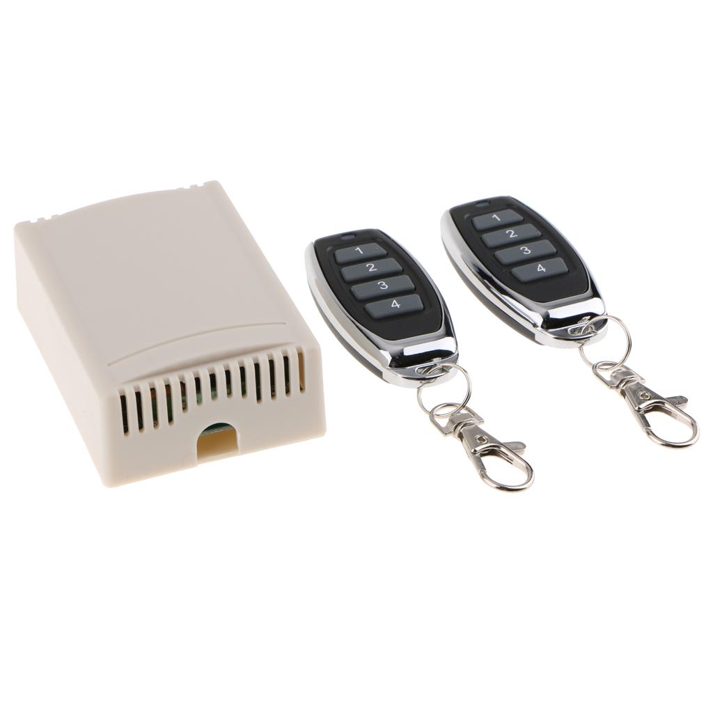 Bộ Thu Phát Không Dây Điều Khiển Từ Xa RF 12 V DC 433 Mhz 4CH