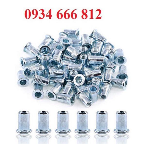 Combo hỗn hợp 60c ốc tán rút từ M3-M10 M3,M4,M5,M6,M8,M10 mỗi loại 10c