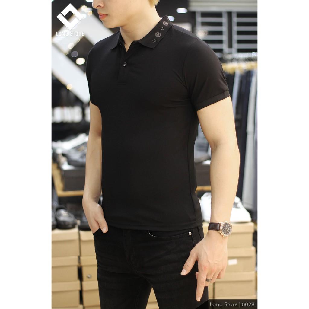 Áo thun nam có cổ áo polo nam chất co giãn thoáng mát mềm mịn PL350