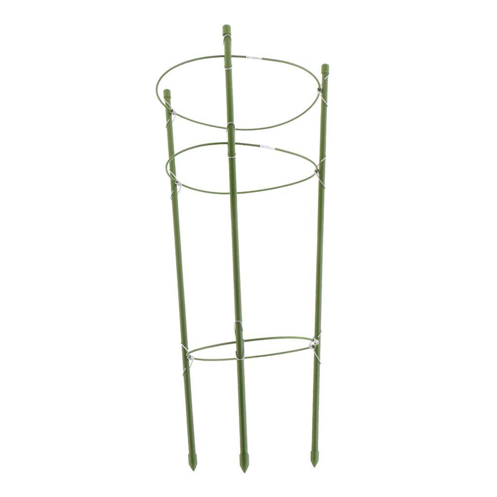 5 X Plant Support Rings Garden Trellis Climbing Plants Flowers