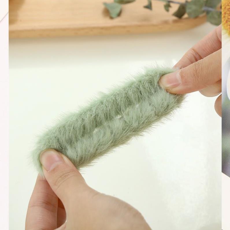 Dây buộc tóc - Cột tóc scrunchies bông dễ thương nhiều màu C10