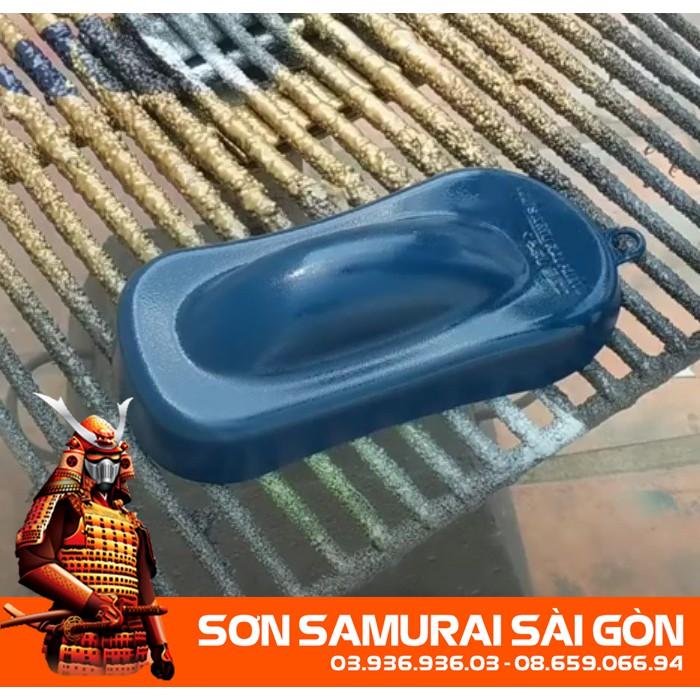 Sơn SAMURAI KUROBUSHI 116 MÀU XANH ĐẬM chính hãng - Sơn phun xe máy SAMURAI SÀI GÒN