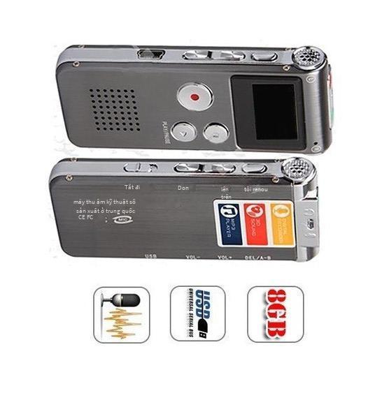Bút ghi âm 609 kiểu mới nhất giảm tiếng ồn thông minh độ nét cao độ nét cao tiếng ồn thấp vm85 độ nét cao kép ghi âm với bản phát hành bên ngoài