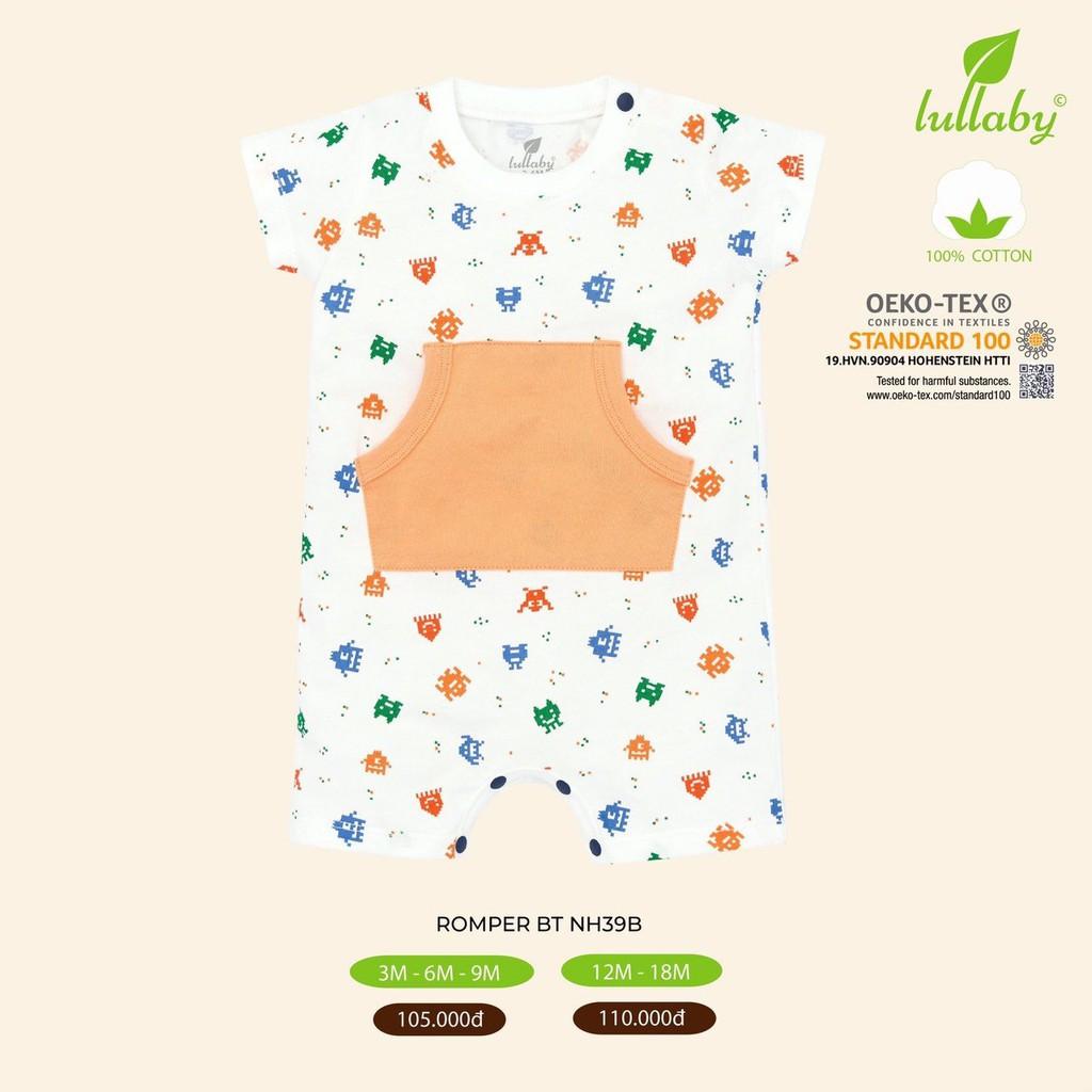 Romper/Body đùi bé gái bé trai chất cotton mềm mịn cực xinh hãng Lullaby