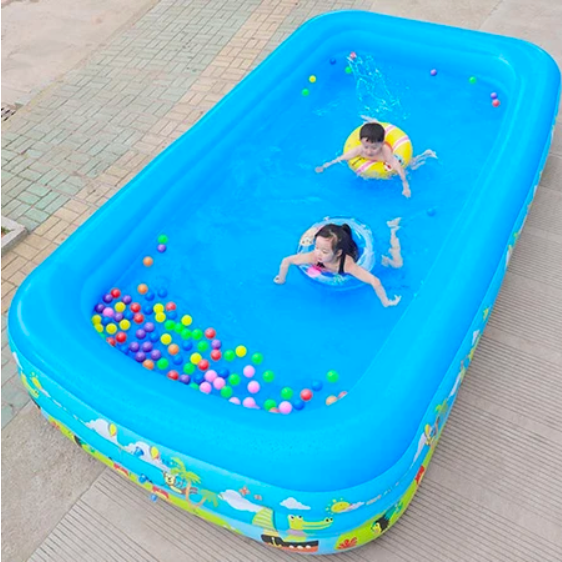 BỂ BƠI PHAO 2M6, 3M SIÊU TO KHỔNG LỒ - KHONG HỌA TIẾT- ĐÁY 1 LỚP