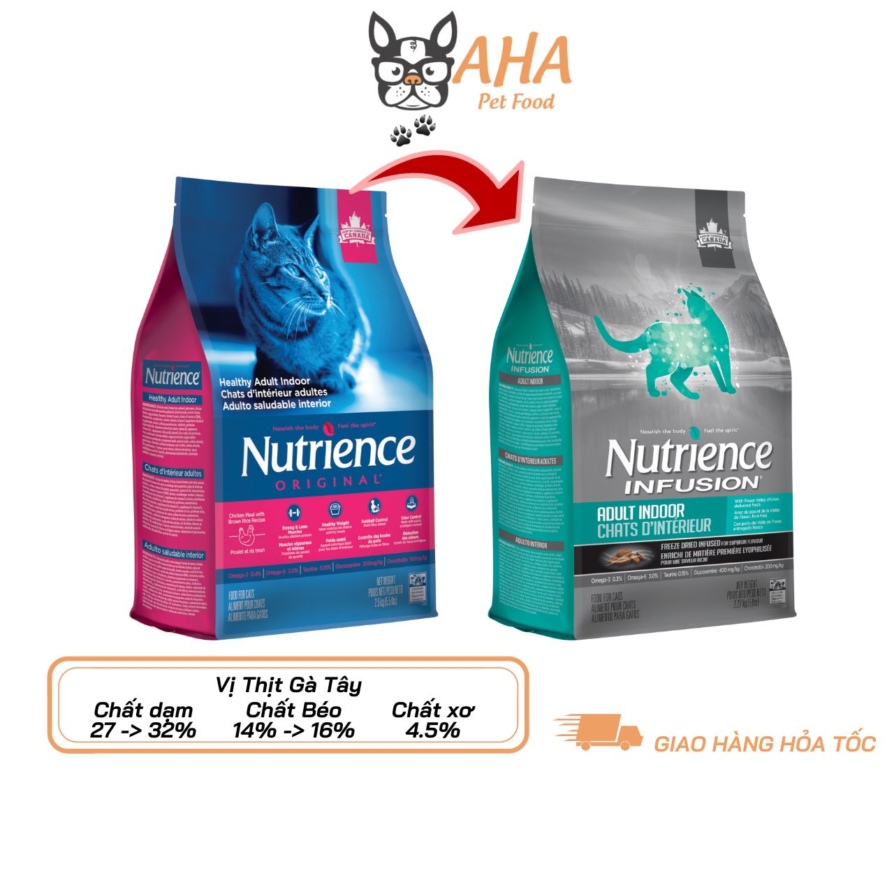 Thức Ăn Hạt Cho Mèo Ba Tư - Nutrience Subzero Bao 5kg - Thức Ăn Cho Mèo