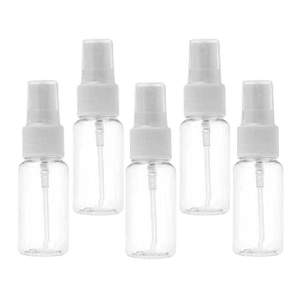 15 Pieces Portable Transparent Empty Perfumes Bottles with Pump Cap 10ml